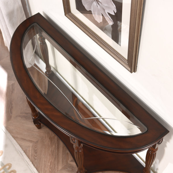 Bloomsbury Market Picacho 41.72'' Solid Wood Console Table & Reviews Wayfair